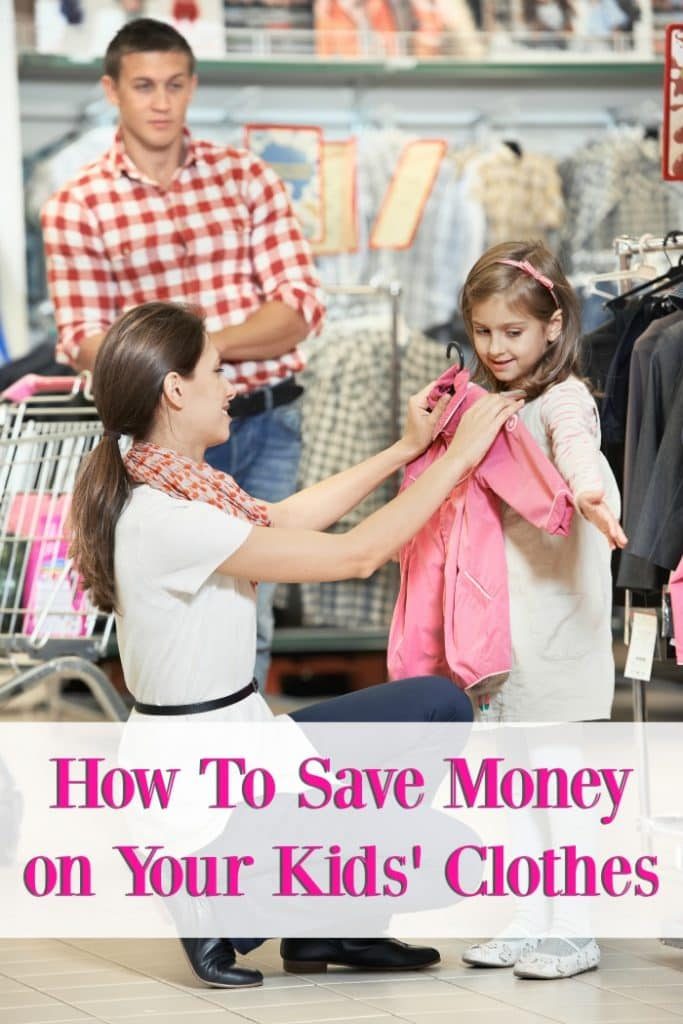 How To Save Money on Your Kids' Clothes