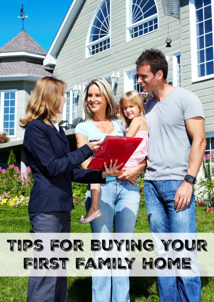 Tips for Buying Your First Family Home