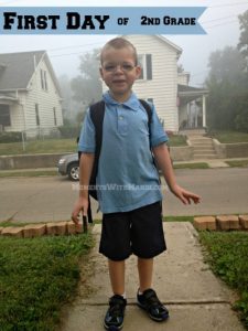 first day second grade 2013