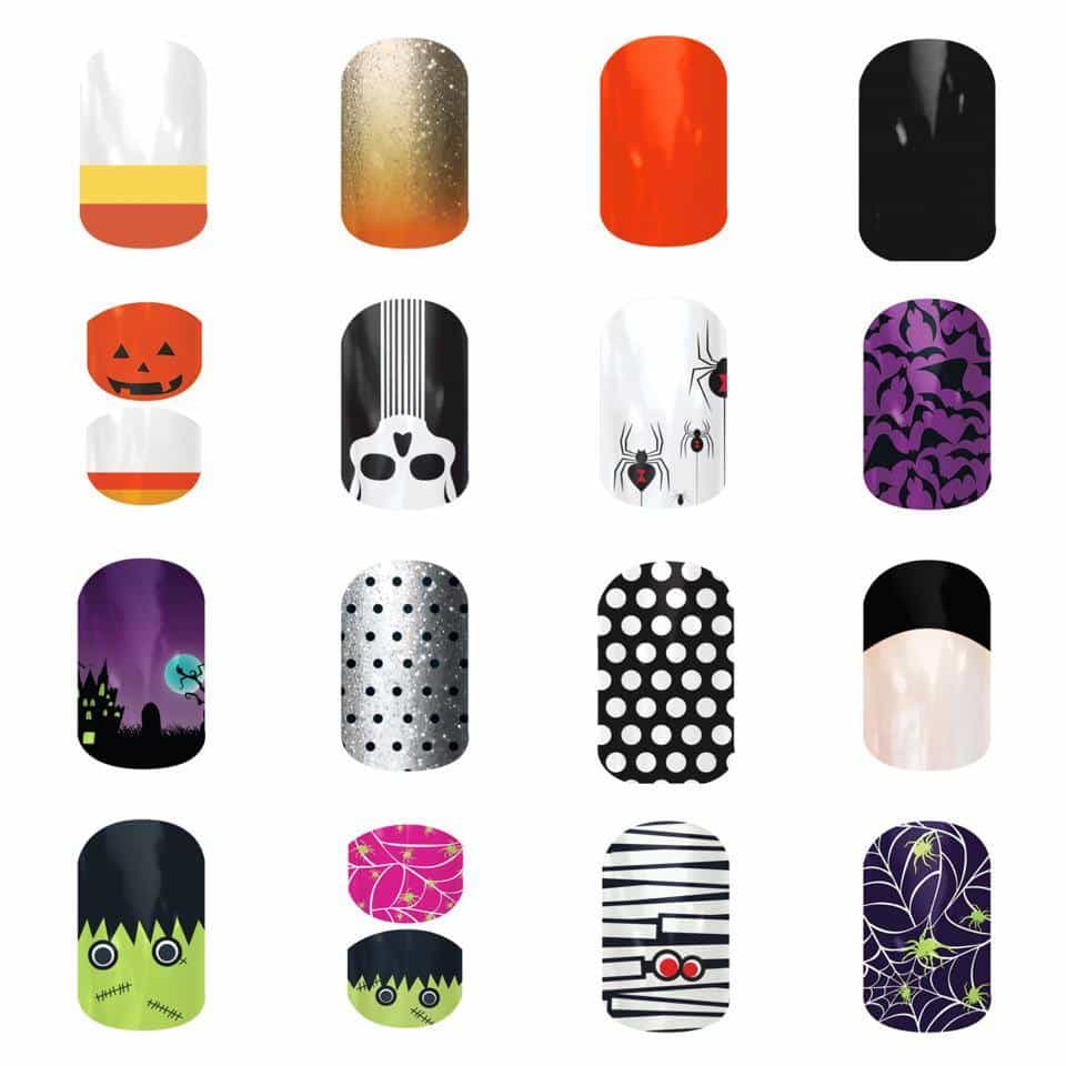 Halloween Jamberry Nails Designs for 2014