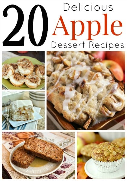 20 Delicious Apple Dessert Recipes