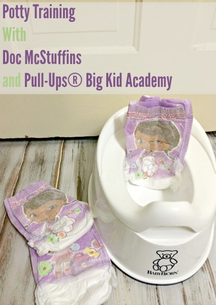 Potty Training with the Pull-Ups Big Kid Academy