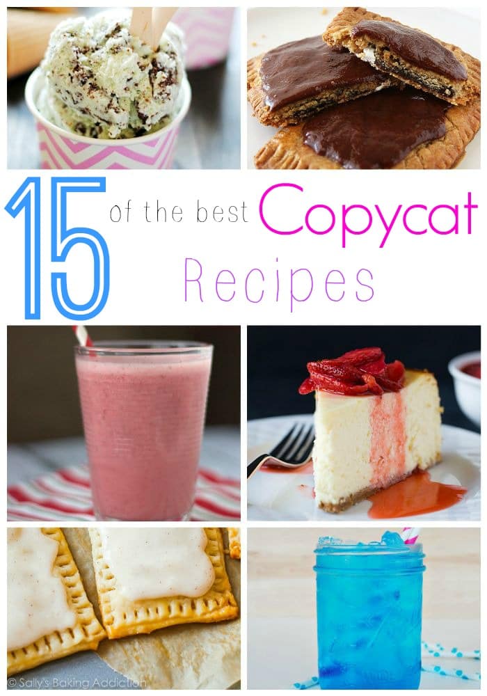 15 of the Best CopyCat Recipes