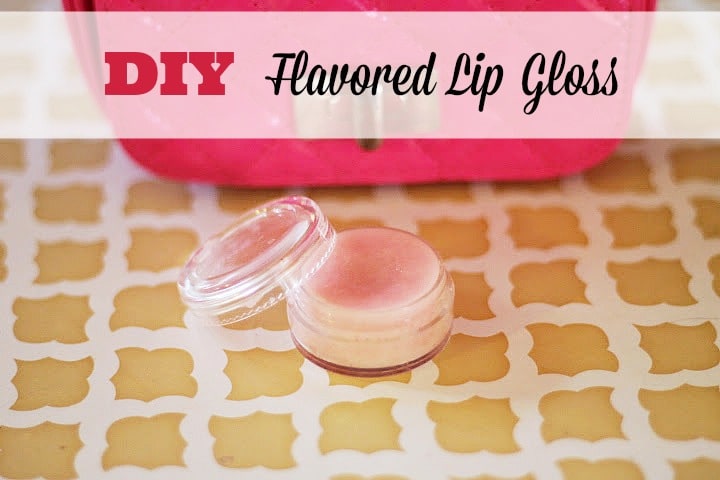 DIY Flavored Lip Gloss - DIY makeup recipe