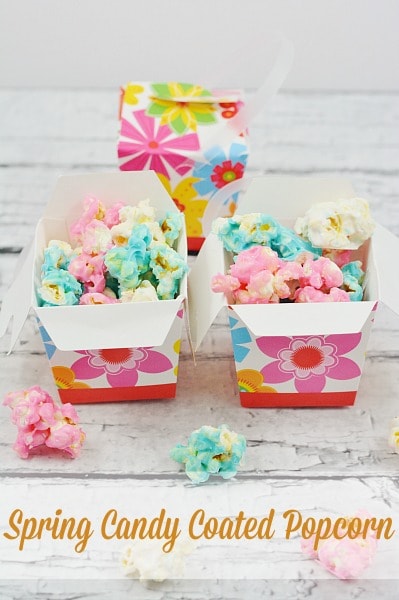Spring Candy Coated Popcorn