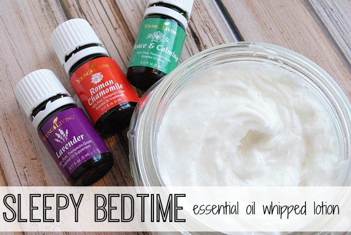 Sleepy Bedtime Essential Oil Whipped Lotion