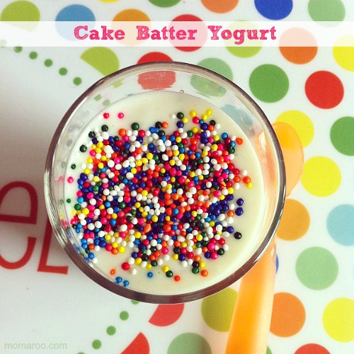 Funfetti Cake Batter Yogurt