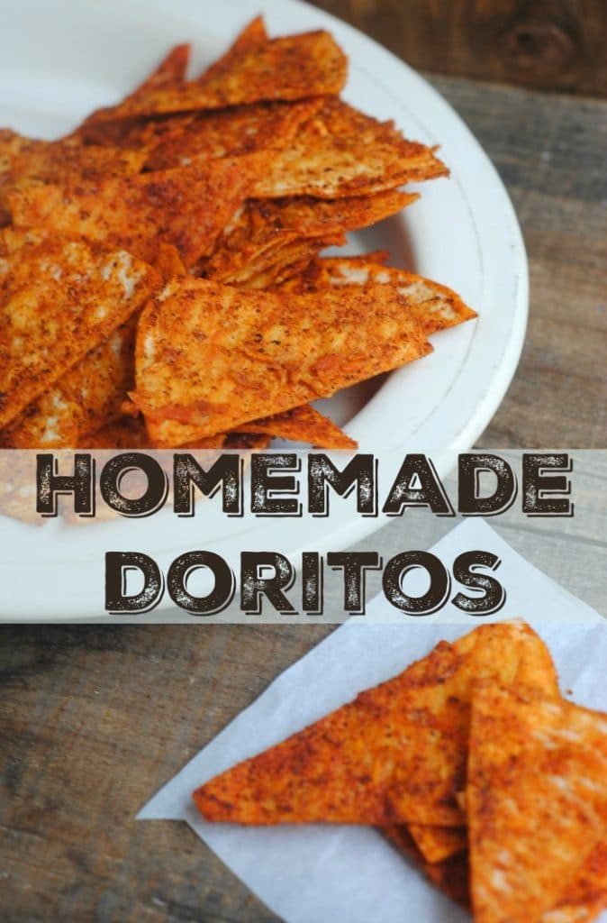 Homemade Doritos Style Chips