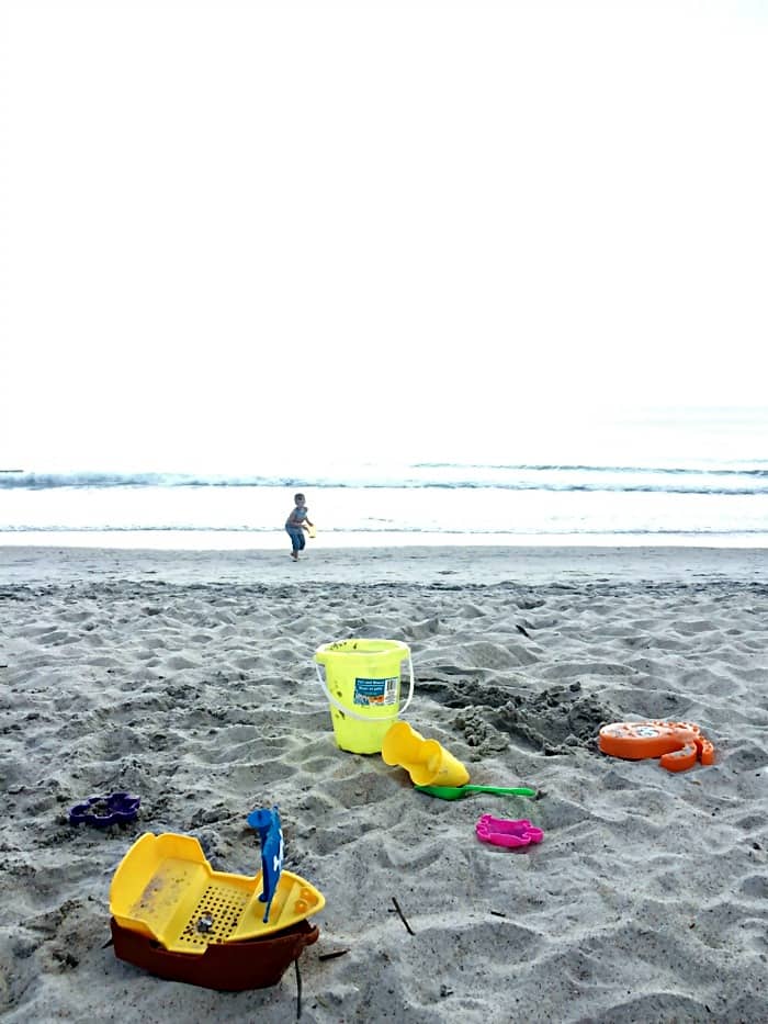 Faamily time at the beach