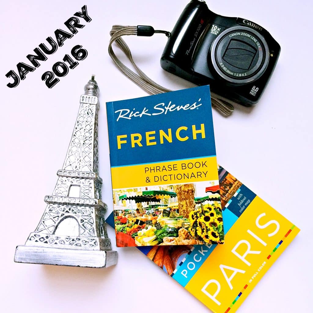 January 2016 Paris France Vacation