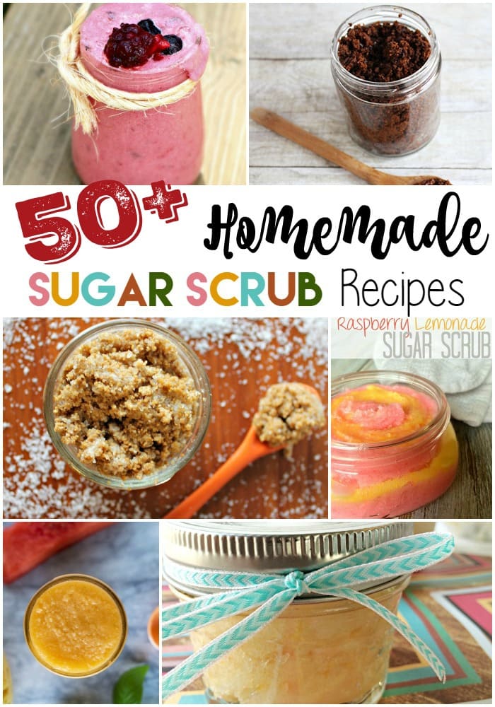 50+ Homemade Sugar Scrub Recipes