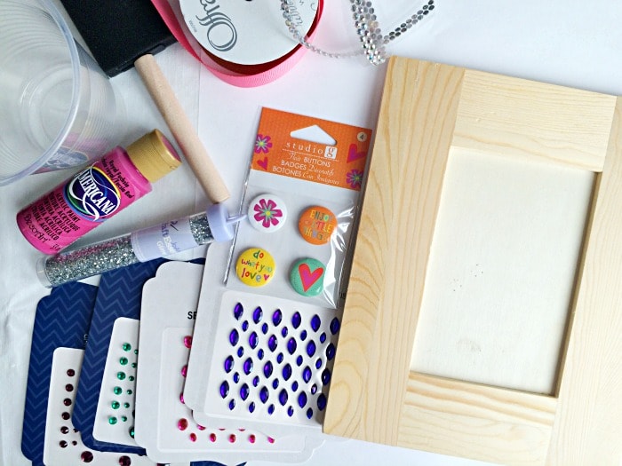 supplies for making your own picture frame