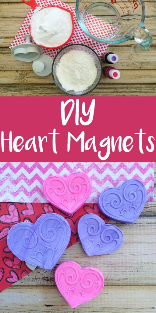 DIY Heart Magnets are an easy Valentine's Day gift or favor