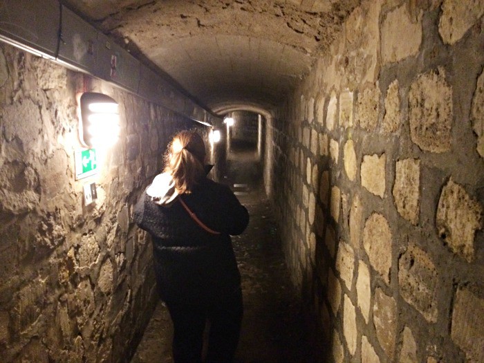Descending into the catacombs