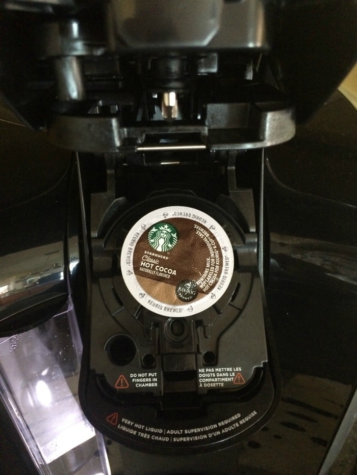 Use a Keurig for hot cocoa