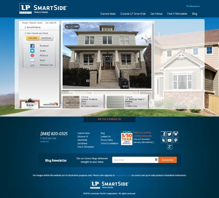 LP SmartSide 4 final house
